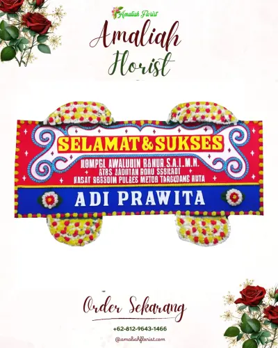 Karangan Bunga Ucapan Selamat conggeang wetan